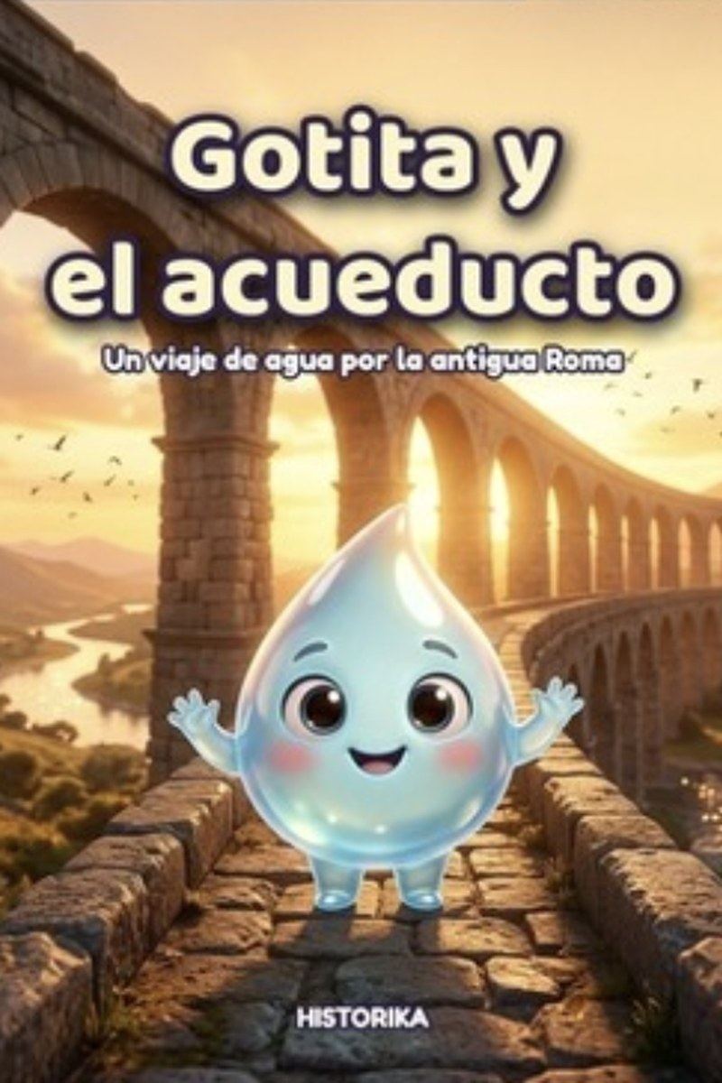 Portada del cuento ilustrado Gotita y el acueducto