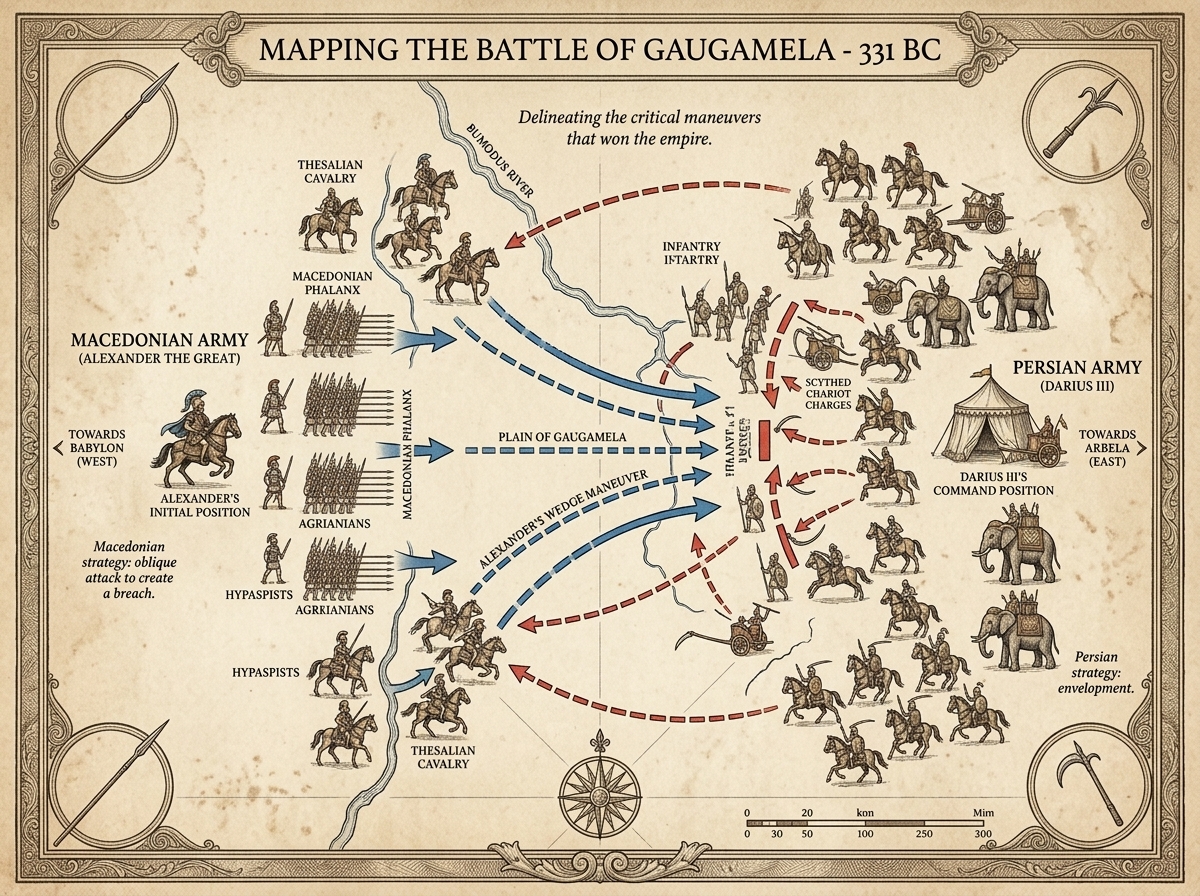La llanura de Gaugamela