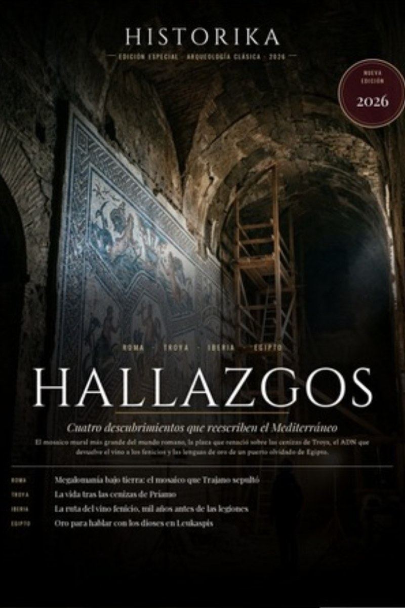 Portada de la revista Hallazgos 2026: arqueología clásica