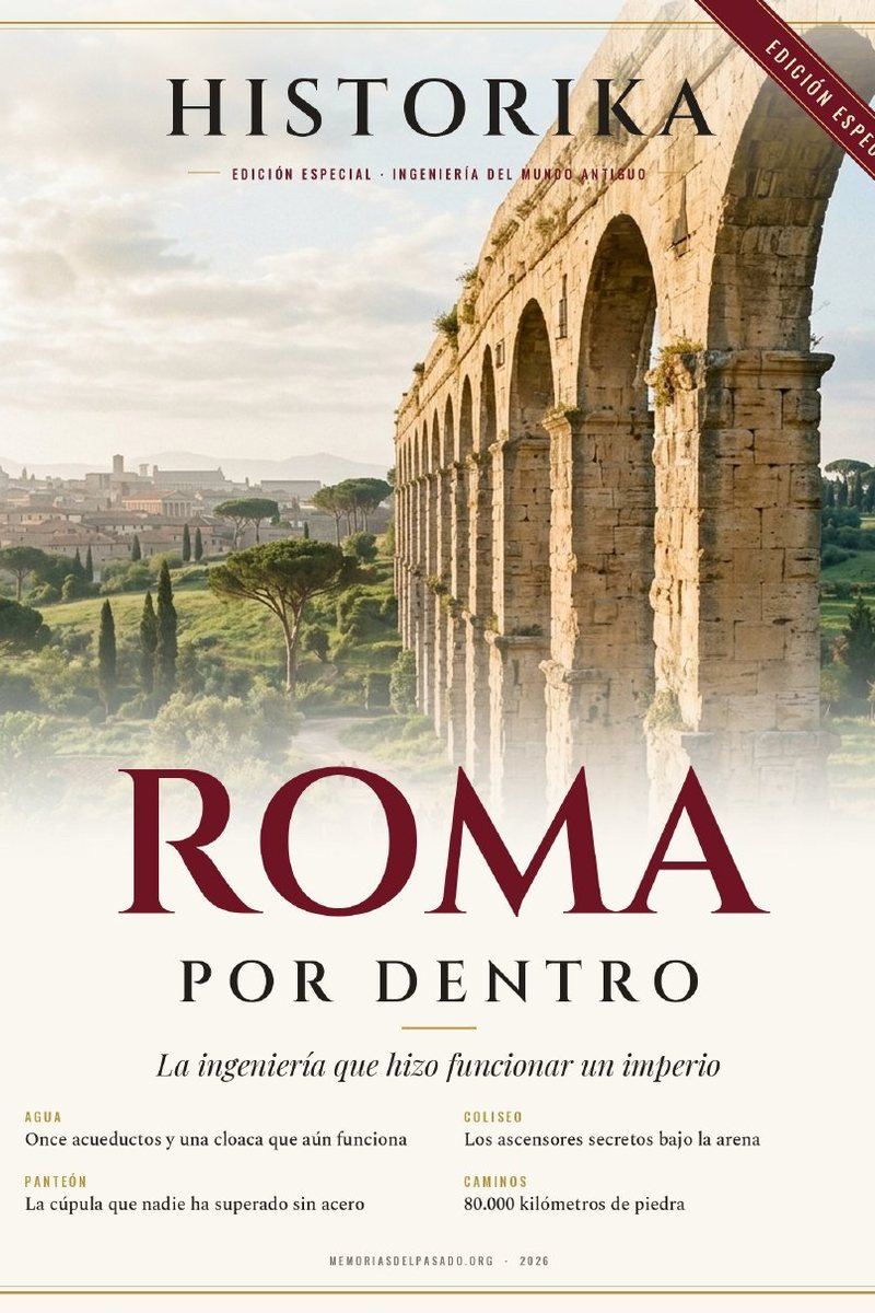 Portada de la edición especial HISTORIKA Roma por dentro