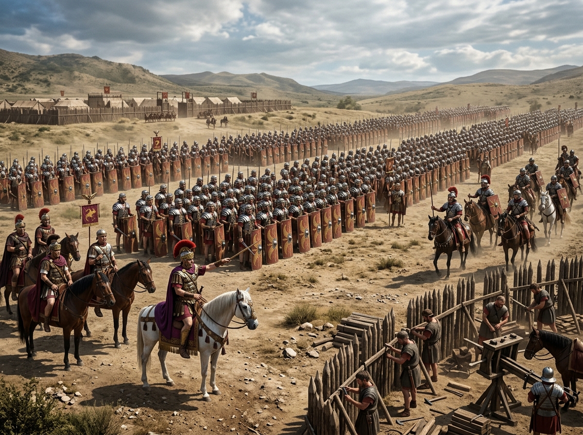 Guardia pretoriana en marcha