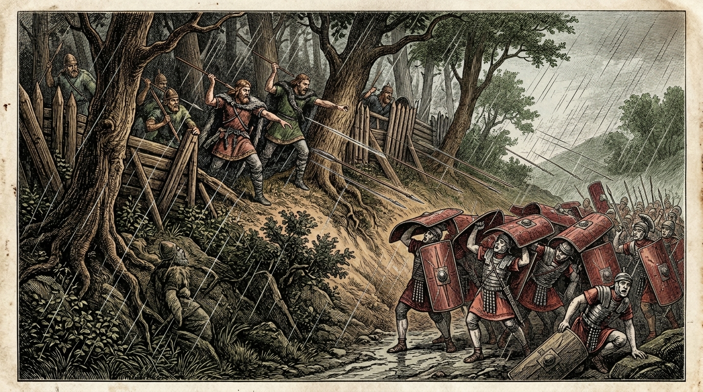 La emboscada de Teutoburgo